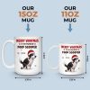 Custom Mug - Personalized Christmas Birthday Gifts For Dog Lovers, Dog Dad And Mom - Merry Woofmas, Hooman Custom Mug - Personalized Christmas Birthday Gifts For Dog Lovers, Dog Dad And Mom - Merry Woofmas, Hooman