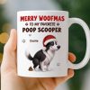 Custom Mug - Personalized Christmas Birthday Gifts For Dog Lovers, Dog Dad And Mom - Merry Woofmas, Hooman Custom Mug - Personalized Christmas Birthday Gifts For Dog Lovers, Dog Dad And Mom - Merry Woofmas, Hooman