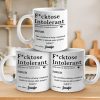 Custom Mug - Personalized Funny Gifts For Best Friends, Family, Coworker, Work Bestie - Real Vibes Only Custom Mug - Personalized Funny Gifts For Best Friends, Family, Coworker, Work Bestie - Real Vibes Only