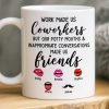 Custom Mug - Personalized Funny Gifts For Coworker, Work Bestie - Teamwork Makes Days Better Custom Mug - Personalized Funny Gifts For Coworker, Work Bestie - Teamwork Makes Days Better