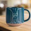 Custom Name A Heart Tree Pottery Mug For Couple TH10 898081 Custom Name A Heart Tree Pottery Mug For Couple TH10 898081