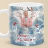 Custom Photo A Big Piece Of My Heart Lives In Heaven - Memorial Personalized Custom Mug - Sympathy Gift For Family Members Custom Photo A Big Piece Of My Heart Lives In Heaven - Memorial Personalized Custom Mug - Sympathy Gift For Family Members