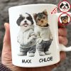 Custom Photo And Name Dog White Mug For Dog Pet Lovers HA75 897596 Custom Photo And Name Dog White Mug For Dog Pet Lovers HA75 897596