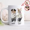 Custom Photo And Name Dog White Mug For Dog Pet Lovers HA75 897596 Custom Photo And Name Dog White Mug For Dog Pet Lovers HA75 897596