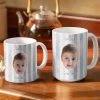 Custom Photo Baby Face This Mom Grandma Belongs To - Personalized White Edge-to-Edge Mug Custom Photo Baby Face This Mom Grandma Belongs To - Personalized White Edge-to-Edge Mug