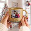Custom Photo Be My Valentine Pottery Mug Gift For Couple HO82 900882 Custom Photo Be My Valentine Pottery Mug Gift For Couple HO82 900882