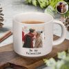 Custom Photo Be My Valentine Pottery Mug Gift For Couple HO82 900882 Custom Photo Be My Valentine Pottery Mug Gift For Couple HO82 900882