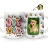 Custom Photo Best Dog Mom Ever - Gift For Dog Lovers - 3D Inflated Effect Printed Mug, Personalized White Edge-to-Edge Mug Custom Photo Best Dog Mom Ever - Gift For Dog Lovers - 3D Inflated Effect Printed Mug, Personalized White Edge-to-Edge Mug
