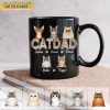 Custom Photo Cat Dad Vinatge Map Mug N304 889397