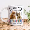 Custom Photo Congrats on Being Our Servant Cat Mug N304 889951 Custom Photo Congrats on Being Our Servant Cat Mug N304 889951