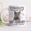 Custom Photo Congrats on Being Our Servant Cat Mug N304 889951 Custom Photo Congrats on Being Our Servant Cat Mug N304 889951