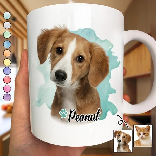 Custom Photo Dog Cat Pet - Personalized Mug Custom Photo Dog Cat Pet - Personalized Mug