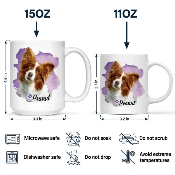 Custom Photo Dog Cat Pet - Personalized Mug Custom Photo Dog Cat Pet - Personalized Mug