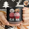 Custom Photo Dog Cat Xmas Clothes Christmas Pottery Mug For Dog Cat Lovers CH07 899316 Custom Photo Dog Cat Xmas Clothes Christmas Pottery Mug For Dog Cat Lovers CH07 899316
