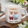 Custom Photo Dog Cat Xmas Clothes Christmas Pottery Mug For Dog Cat Lovers CH07 899316 Custom Photo Dog Cat Xmas Clothes Christmas Pottery Mug For Dog Cat Lovers CH07 899316