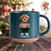 Custom Photo Dog Cat Xmas Clothes Christmas Pottery Mug For Dog Cat Lovers CH07 899316 Custom Photo Dog Cat Xmas Clothes Christmas Pottery Mug For Dog Cat Lovers CH07 899316
