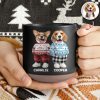 Custom Photo Dog Cat Xmas Clothes Christmas Pottery Mug For Dog Cat Lovers CH07 899316 Custom Photo Dog Cat Xmas Clothes Christmas Pottery Mug For Dog Cat Lovers CH07 899316