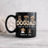 Custom Photo Dog Dad Vintage Map Mug N304 889395