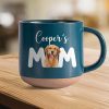 Custom Photo Dog Mom Personalized Pottery Mug CH07 899050 Custom Photo Dog Mom Personalized Pottery Mug CH07 899050