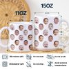 Custom Photo Funny Kid Face - Personalized White Edge-to-Edge Mug