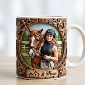 Custom Photo Gifts For Horse Lovers Coffee Mug 02hutn170126