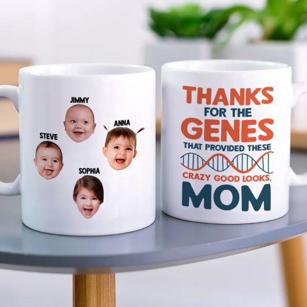Custom Photo Gifts For Mothers Coffee Mug Good Looks 240124