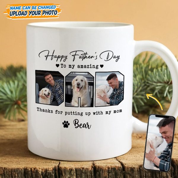 Custom Photo Happy Father's Day To My Amazing Dad Mug TA29 889256