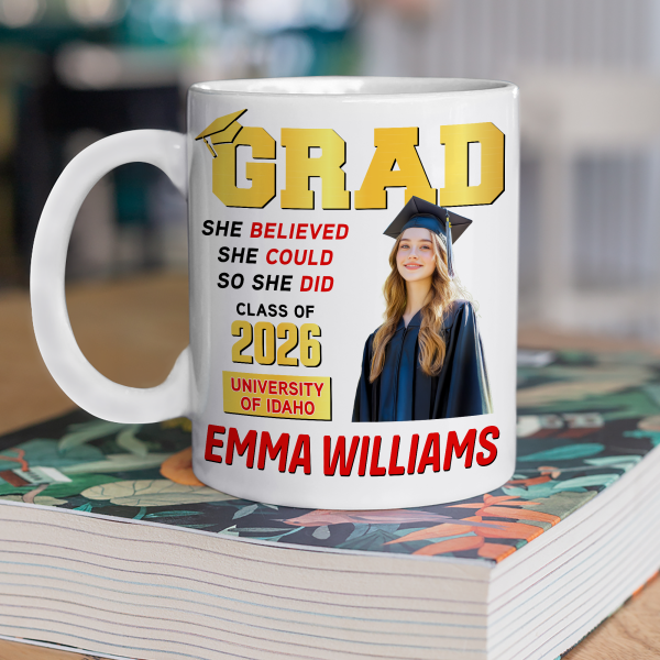 Custom Photo I Did It Graduation Magazine Mug TH10 898605 Custom Photo I Did It Graduation Magazine Mug TH10 898605