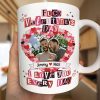 Custom Photo I Love You Every Day Ransom Note Style - Personalized Mug