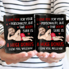 Custom Photo I Love You For Your Personality Funny Couple - Personalized Mug Custom Photo I Love You For Your Personality Funny Couple - Personalized Mug