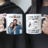 Custom Photo I Promise To Still Grab Your Butt Even When We're Old And Wrinkly - Personalized Ceramic Mug - Gift For Couple, Husband Wife NH96 Custom Photo I Promise To Still Grab Your Butt Even When We're Old And Wrinkly - Personalized Ceramic Mug - Gift For Couple, Husband Wife NH96