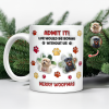 Custom Photo Life Would Be Boring Without Me Dog 3D Inflated Effect Printed Mug HA75 897990 Custom Photo Life Would Be Boring Without Me Dog 3D Inflated Effect Printed Mug HA75 897990