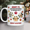 Custom Photo Life Would Be Boring Without Me Dog 3D Inflated Effect Printed Mug HA75 897990 Custom Photo Life Would Be Boring Without Me Dog 3D Inflated Effect Printed Mug HA75 897990