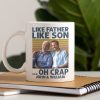 Custom Photo Like Father Like Son Family Mug N304 890313 Custom Photo Like Father Like Son Family Mug N304 890313