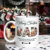 Custom Photo Merry Christmas 3D Inflated Effect Mug For Dad TH10 894315 Custom Photo Merry Christmas 3D Inflated Effect Mug For Dad TH10 894315