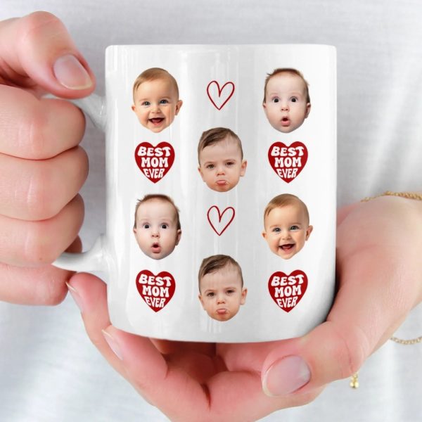 Custom Photo Mug - Personalized Birthday Gifts For Mom, Dad, Brother, Sister, Kids - My Heart Walks With You Always Custom Photo Mug - Personalized Birthday Gifts For Mom, Dad, Brother, Sister, Kids - My Heart Walks With You Always