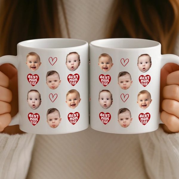 Custom Photo Mug - Personalized Birthday Gifts For Mom, Dad, Brother, Sister, Kids - My Heart Walks With You Always Custom Photo Mug - Personalized Birthday Gifts For Mom, Dad, Brother, Sister, Kids - My Heart Walks With You Always