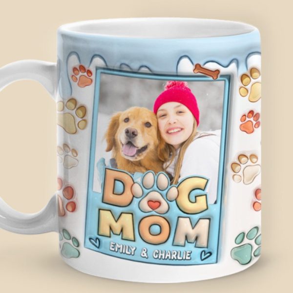 Custom Photo My Kids Have Four Feet - Dog & Cat Personalized Custom 3D Inflated Effect Printed Mug - Christmas Gift For Pet Owners, Pet Lovers Custom Photo My Kids Have Four Feet - Dog & Cat Personalized Custom 3D Inflated Effect Printed Mug - Christmas Gift For Pet Owners, Pet Lovers