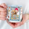 Custom Photo My Kids Have Four Feet - Dog & Cat Personalized Custom 3D Inflated Effect Printed Mug - Christmas Gift For Pet Owners, Pet Lovers Custom Photo My Kids Have Four Feet - Dog & Cat Personalized Custom 3D Inflated Effect Printed Mug - Christmas Gift For Pet Owners, Pet Lovers
