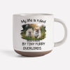 Custom Photo Ruled By Tiny Furry Overlord For Dog Lover Pottery Mug TH10 892085 Custom Photo Ruled By Tiny Furry Overlord For Dog Lover Pottery Mug TH10 892085