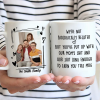 Custom Photo Stepdad Bonus Dad We're Not Biologically Related - Personalized Mug Custom Photo Stepdad Bonus Dad We're Not Biologically Related - Personalized Mug