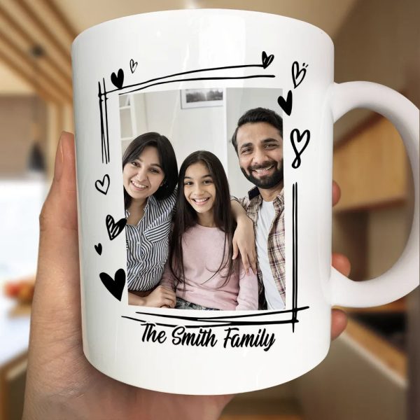 Custom Photo Stepdad Bonus Dad We're Not Biologically Related - Personalized Mug Custom Photo Stepdad Bonus Dad We're Not Biologically Related - Personalized Mug