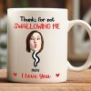 Custom Photo Thanks For Not Swallowing Me Family Mug N304 890487 Custom Photo Thanks For Not Swallowing Me Family Mug N304 890487