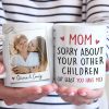 Custom Photo The Only Gift You Need - Family Personalized Custom Mug - Mother's Day, Gift For Mom Custom Photo The Only Gift You Need - Family Personalized Custom Mug - Mother's Day, Gift For Mom