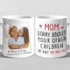 Custom Photo The Only Gift You Need - Family Personalized Custom Mug - Mother's Day, Gift For Mom Custom Photo The Only Gift You Need - Family Personalized Custom Mug - Mother's Day, Gift For Mom