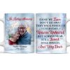 Custom Photo Those We Love Don't Go Away - Christmas Gift - Memorial Gift For Family - Personalized Custom White Edge-to-Edge Mug Custom Photo Those We Love Don't Go Away - Christmas Gift - Memorial Gift For Family - Personalized Custom White Edge-to-Edge Mug