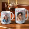 Custom Photo Those We Love Don't Go Away - Christmas Gift - Memorial Gift For Family - Personalized Custom White Edge-to-Edge Mug Custom Photo Those We Love Don't Go Away - Christmas Gift - Memorial Gift For Family - Personalized Custom White Edge-to-Edge Mug