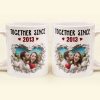 Custom Photo Together Since Anniversary Gift - Personalized Ceramic Mug - Gift For Couple, Husband Wife NH96