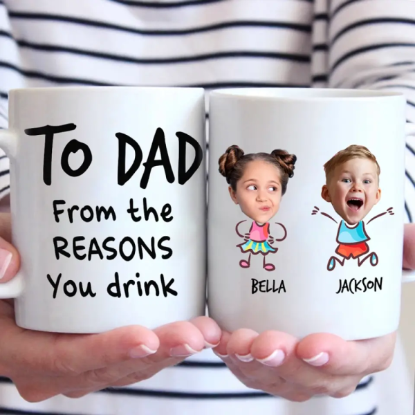 Custom Photo We Look Awesome - Family Personalized Custom Mug - Gift For Mom, Grandma, Dad, Grandpa Custom Photo We Look Awesome - Family Personalized Custom Mug - Gift For Mom, Grandma, Dad, Grandpa