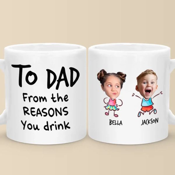 Custom Photo We Look Awesome - Family Personalized Custom Mug - Gift For Mom, Grandma, Dad, Grandpa Custom Photo We Look Awesome - Family Personalized Custom Mug - Gift For Mom, Grandma, Dad, Grandpa